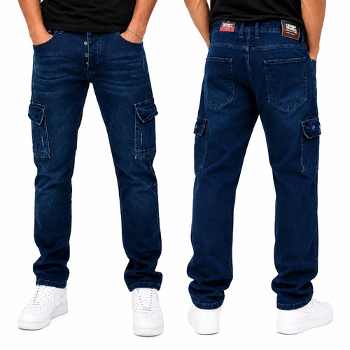 Herren cargo jeans regular - herren,