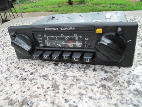 Autoradio becker europa kurier - europa,