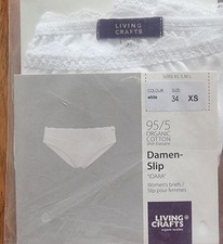 Damen Slips weiss von LIVING