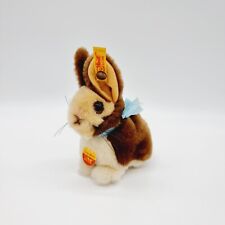 Steiff Cosy Manni Hase 5503/13 Knopf Fahne Brustschild 12 cm