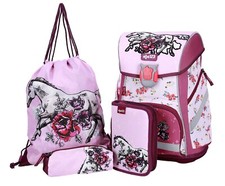 Pferde schulranzen set - set, 4