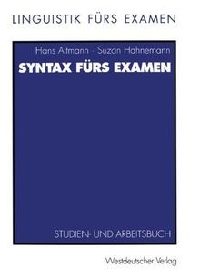 Syntax fürs examen - fürs, studien-