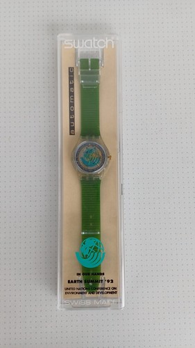 Swatch earth summit in - swatch, `92