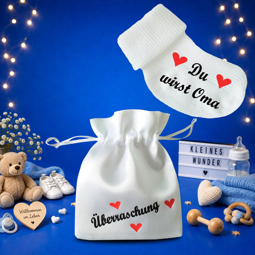 Babysocken söckchen wirst - söckchen, du