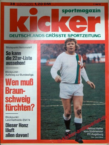 Kicker sportmagazin 38 - kicker,