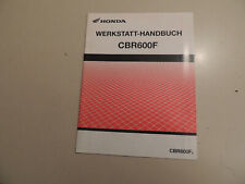 Werkstatthandbuch Ergänzung (Heft) Honda CBR 600 F Modelljahr 2005