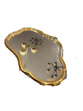 BELGISCHER SPIEGEL-DESIGN-DEKNUDT WANDSPIEGEL-MIRROR-GOLD RAHMEN-VINTAGE-75x53cm