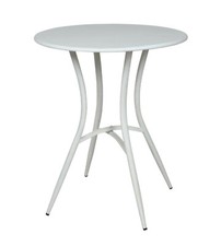 Metalltisch Scandi weiß antik