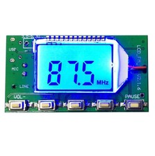 FM Transmitter Module DSP PLL 87-108MHz Stereo Digital Microphone Board DC 3V-5V