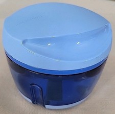 Tupperware Happy Chef,Zwiebelschneider, D129, blau, Kräuter, -Gemüsezerkleinerer