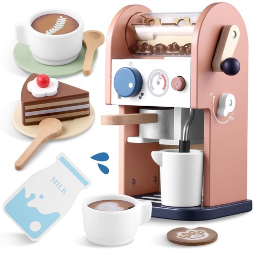 Kaffeemaschine kinder holz - kinder,