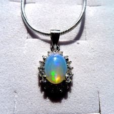 Silber Anhänger und Kette 45