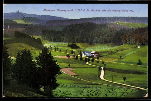 Blauenthal erzgebirge - ak,