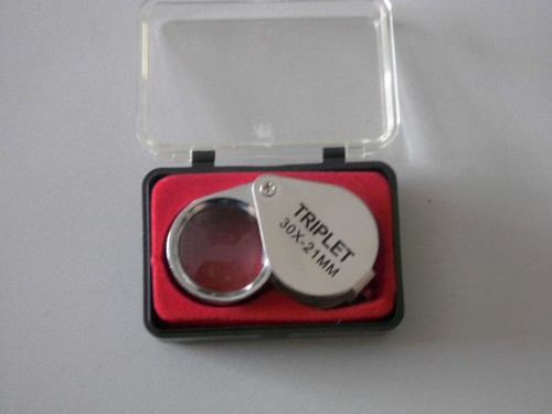 Juwelierlupe 30fach 21mm - juwelierlupe, 30fach-21mm