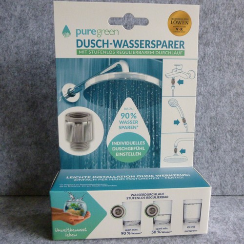 Puregreen dusch wassersparer - puregreen, dusch-wassersparer