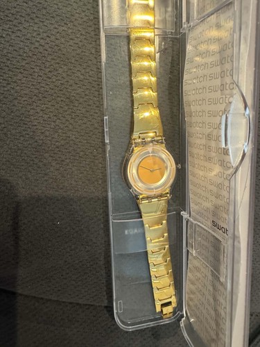 Swatch skin armbanduhr gold - swatch,