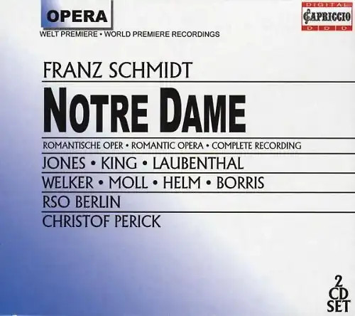 Jones franz schmidt notre - jones, schmidt: