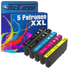 5 Patronen für Epson 405 XL WorkForce Pro WF 3820 3825 3830 4820 4825 4830 7830