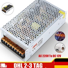 AC/DC Einbaunetzteil Schaltnetzteil Netzteil Trafo Adapter 220V auf 12V 20A 240W