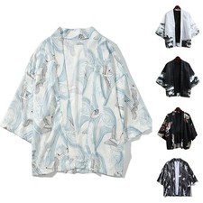 Dragon Print Herren Kimono