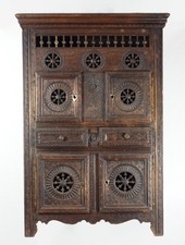 Kleiner antiker Schrank Kommode Frankreich Bretagne um 1900; K118 1079