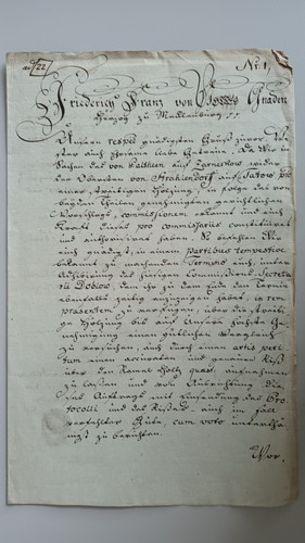 Historische dokumente - historische,