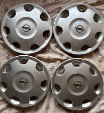 4X Org OPEL ASTRA F CORSA C RADKAPPE RADZIERBLENDE 15 ZOLL 90576875 Radabdeckung