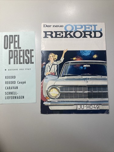 1963 prospekt der neue opel - prospekt,
