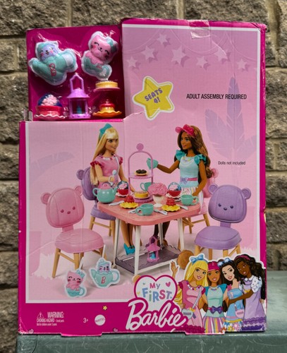 First barbie tea party - my,