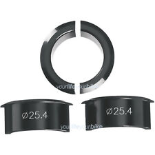 ERGOTEC SHIM SET 25,4mm > 31,8mm LENKER KLEMMUNG ADAPTER SPACER BAR SHIMS VORBAU