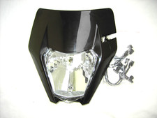 Enduro Supermoto SUMO Scheinwerfer Scheinwerfermaske Lampenmaske E Nummer