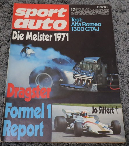 Sport auto 1971 - auto, alfa