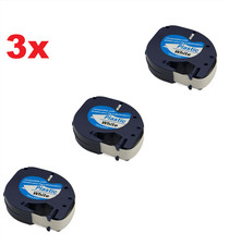 3x Schriftband für Dymo Letra