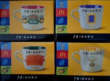 4 Tassen (Komplett-Set) McDonald’s Mcdonalds Friends Becher Cups *NEU*