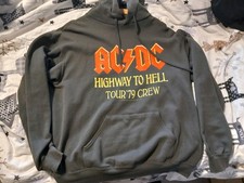 AC / DC Highway To Hell Tour Hoodie Sweatshirt Kapuzenpulli Live Rar Selten
