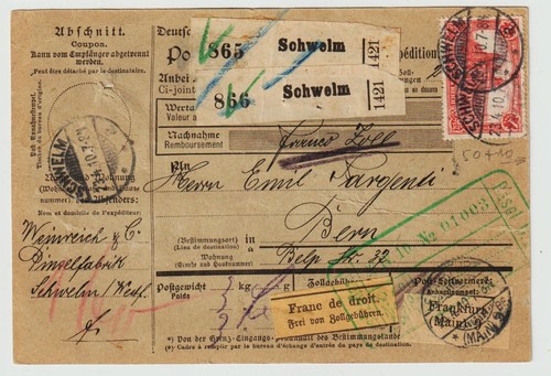 Int paketkarte mit - +int, pakete)