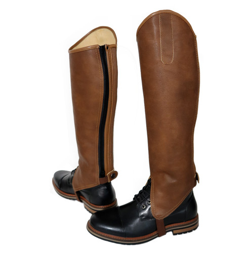 Half chaps braun - braun, pu