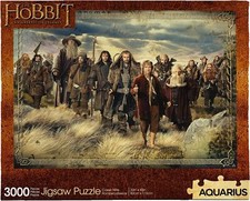 AQUARIUS Der Hobbit Puzzle 3000 Teile Puzzle Offiziell Lizenziert The Ho
