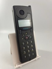 Siemens S6D schwarz orange Netzwerk 1MB Vintage GSM großes Handy #C15