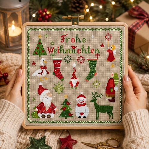 Kreuzstich vorlage weihnachten - vorlage,