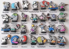 Ottifanten Edeka 2024 Sportifanten alle Einzelfiguren zur Auswahl Neu + OVP Top