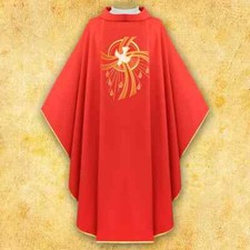 Kasel bestickt "Heiliger