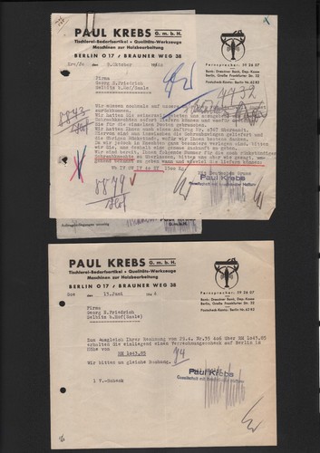 Berlin rechnung 1940 44 - x, 1940/44
