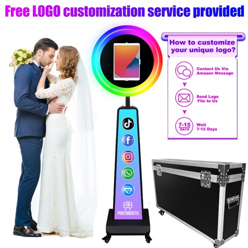 Ipad fotobox tragbar mit rgb - fotobox,