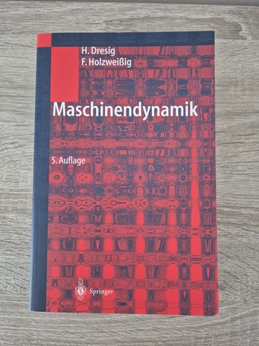 Maschinendynamik dresig - maschinendynamik,