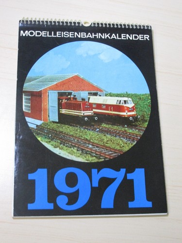 Ddr modell eisenbahn kalender - ddr, modell-eisenbahn-kalender