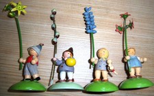 Vier Blumenkinder von KW VEB