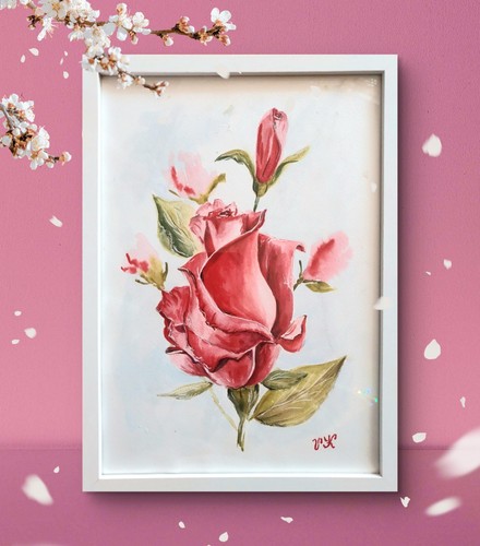 Original aquarell gemälde - original,
