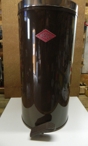Wesco abfalleimer 22l braun - wesco,
