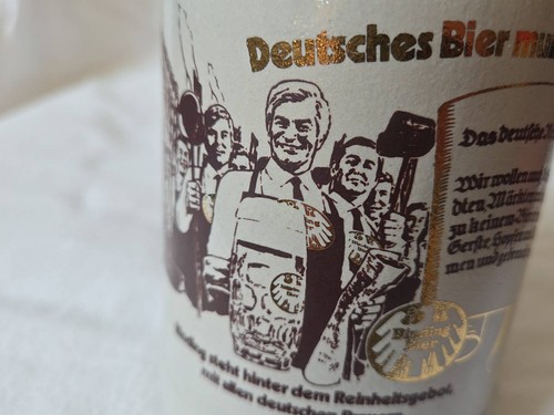 Bierkrug steingut deutsches - bierkrug,